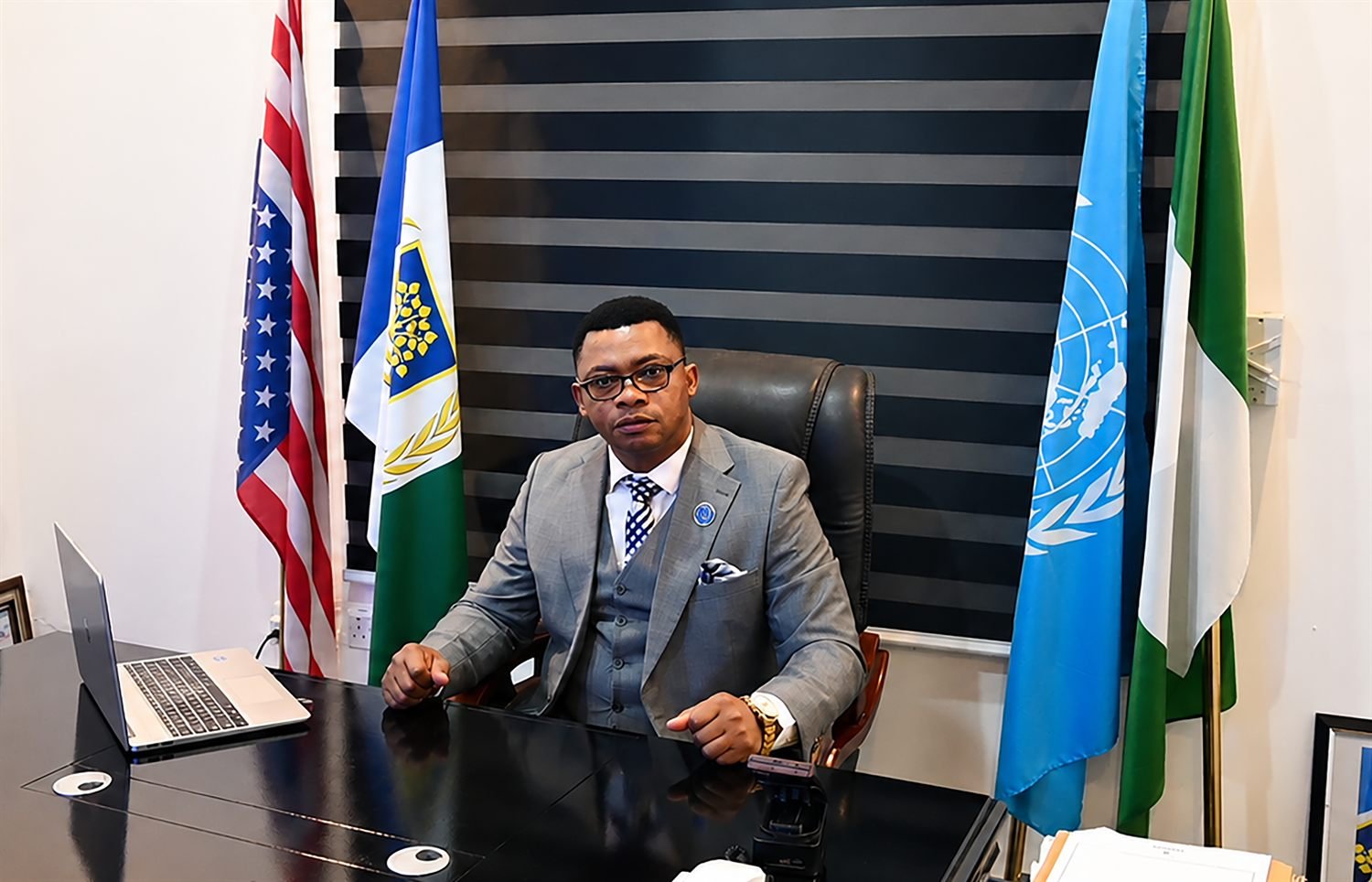 Prof. Joseph Legend Mfon, Founder and Managing Director of Quatenary International